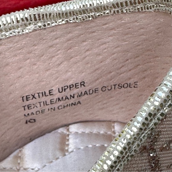 Birdies | The Songbird in Gold Mesh Sparkle Sz 10 - Picture 6 of 9